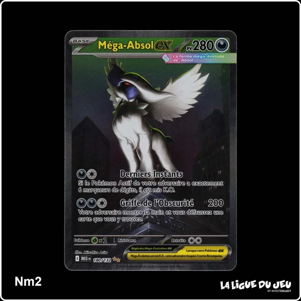 ISR - Pokemon - Méga Évolution de Base - Méga-Absol ex 180/132