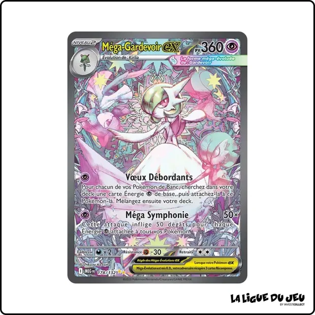 ISR - Pokemon - Méga Évolution de Base - Méga-Gardevoir ex 178/132