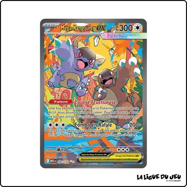 ISR - Pokemon - Méga Évolution de Base - Méga-Kangourex ex 182/132