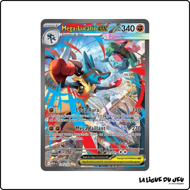 ISR - Pokemon - Méga Évolution de Base - Méga-Lucario ex 179/132