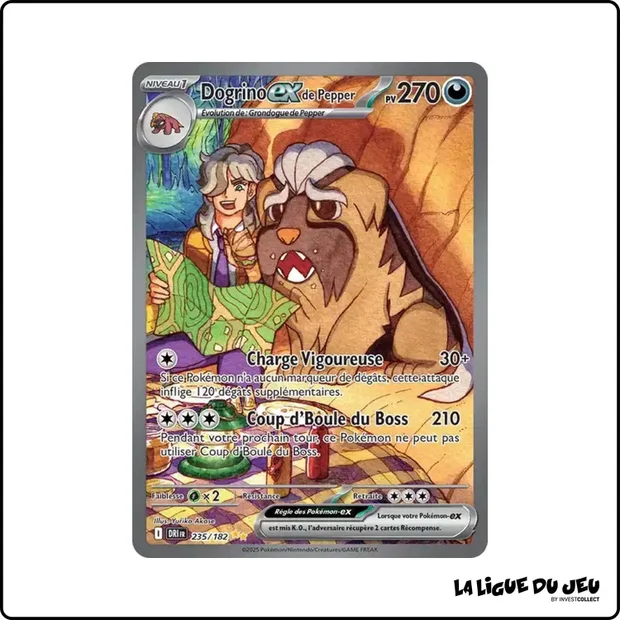 ISR - Pokemon - Rivalités Destinées - Dogrino ex de Pepper 235/182