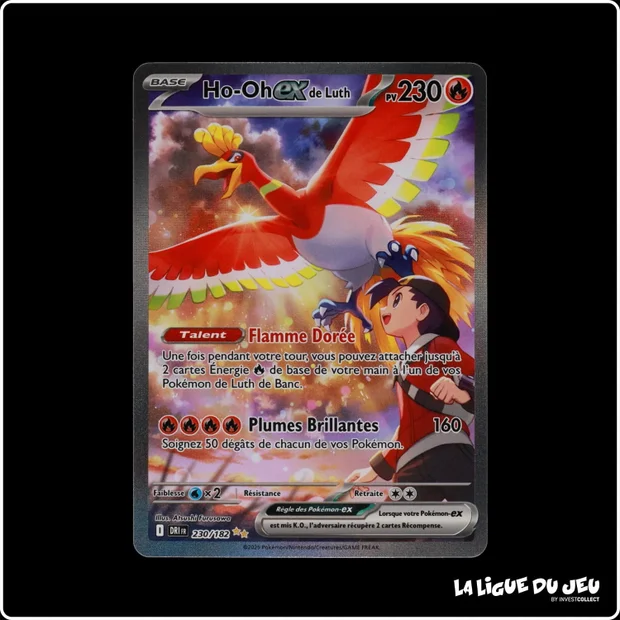 ISR - Pokemon - Rivalités Destinées - Ho-Oh ex de Luth 230/182