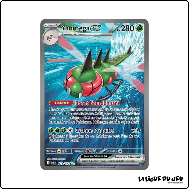 ISR - Pokemon - Rivalités Destinées - Yanmega ex 228/182