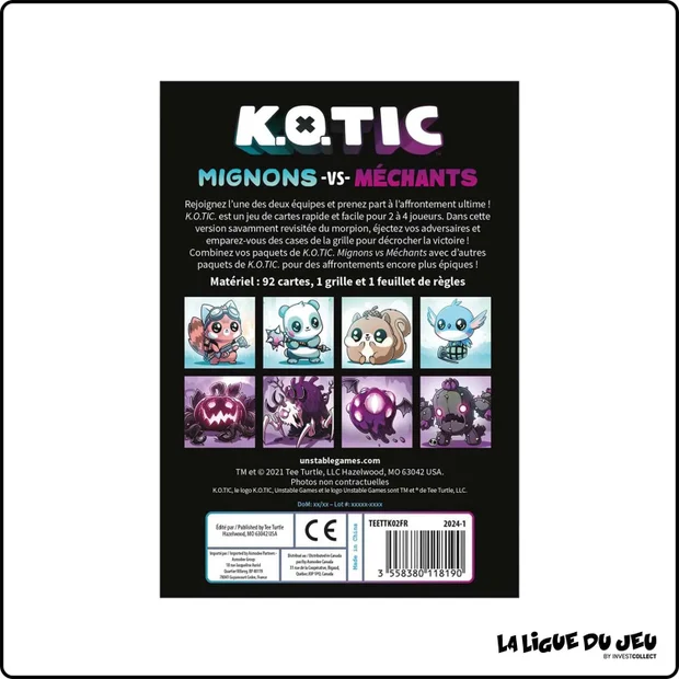 K.O.Tic - Mignons VS Méchants