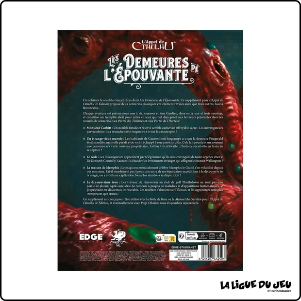 L'Appel de Cthulhu - Extension : Les Demeures de l'Épouvante
