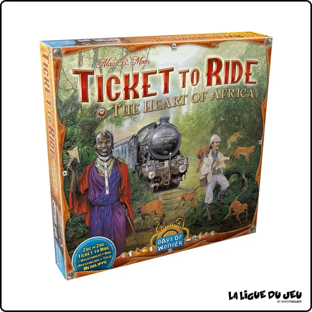 Les Aventuriers du Rail - Extension: Au Coeur de L'Afrique