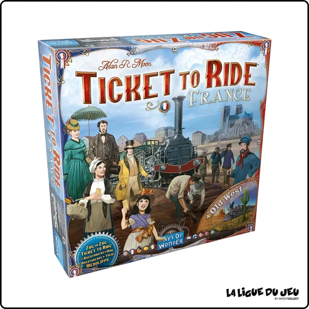 Les Aventuriers du Rail - Extension: France & Old West