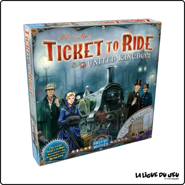 Les Aventuriers du Rail - Extension: Royaume-Uni & Pennsylvanie