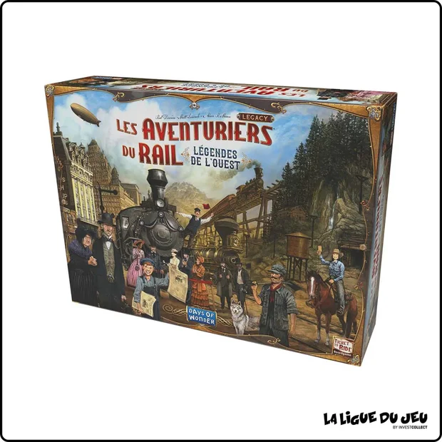 Les Aventuriers du Rail Legacy - Légendes de l'Ouest