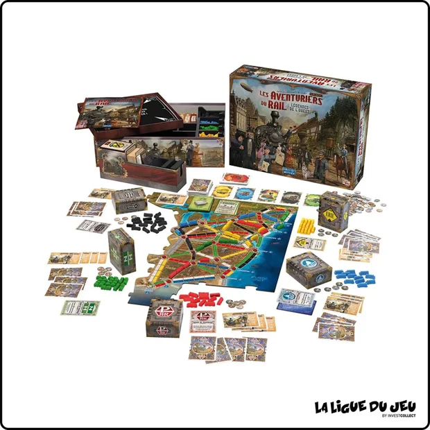 Les Aventuriers du Rail Legacy - Légendes de l'Ouest