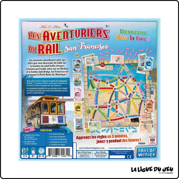 Les Aventuriers du Rail - San Francisco