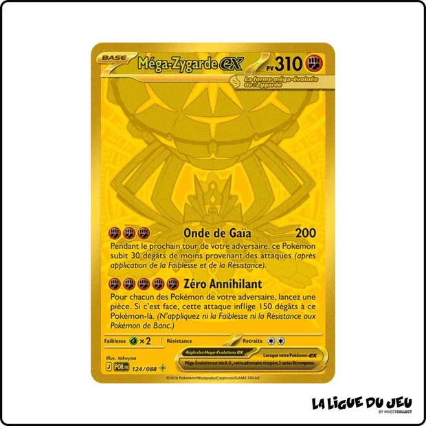 MHR - Pokemon - Équilibre Parfait - Méga-Zygarde ex 124/88