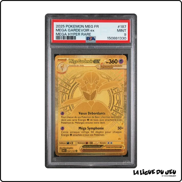 MHR - Pokemon - Méga-Évolution de Base - Méga-Gardevoir ex - 187/132 - PSA 9 - Français