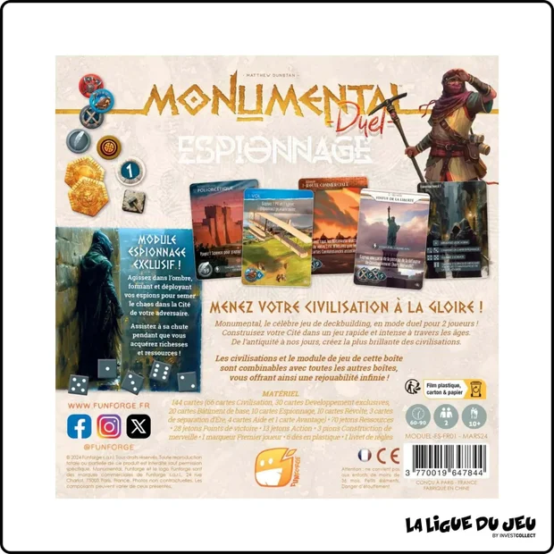 Monumental Duel : Espionnage