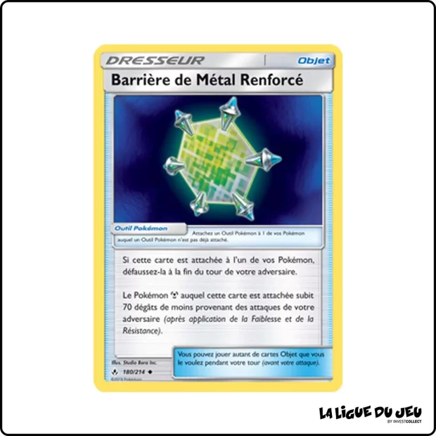 Peu commune - Pokemon - Alliance Infaillible - Barrière de Métal Renforcé 180/214
