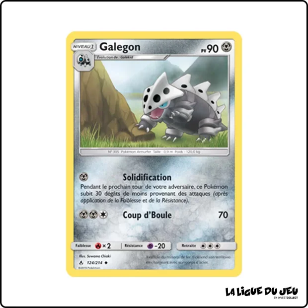 Peu commune - Pokemon - Alliance Infaillible - Galegon 124/214