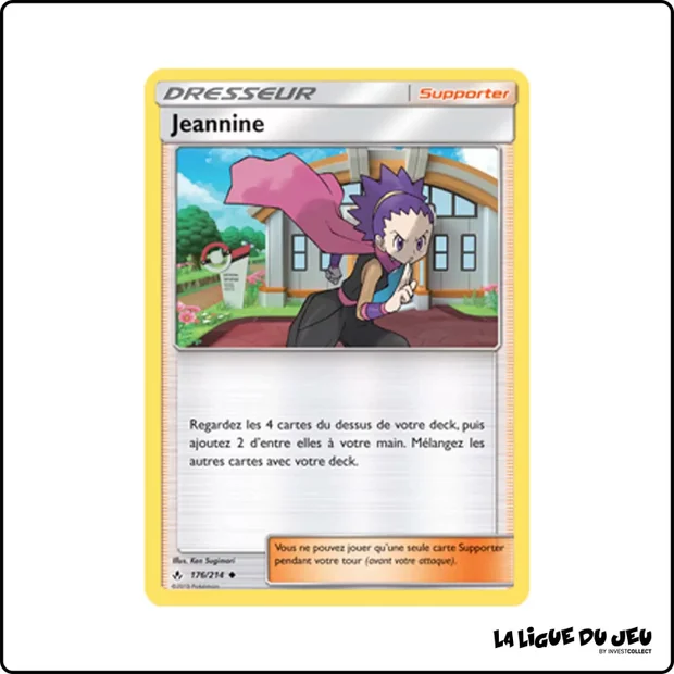 Peu commune - Pokemon - Alliance Infaillible - Jeannine 176/214