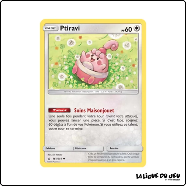 Peu commune - Pokemon - Alliance Infaillible - Ptiravi 161/214