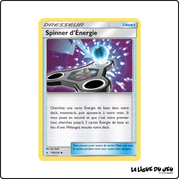 Peu commune - Pokemon - Alliance Infaillible - Spinner d'Énergie 170/214
