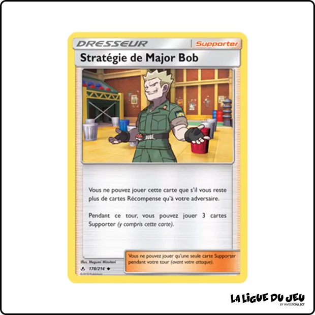 Peu commune - Pokemon - Alliance Infaillible - Stratégie de Major Bob 178/214