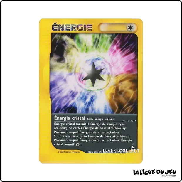Peu commune - Pokemon - Aquapolis - Énergie cristal 146/147