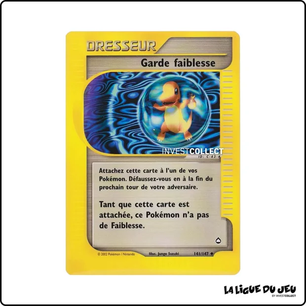 Peu commune - Pokemon - Aquapolis - Garde faiblesse 141/147