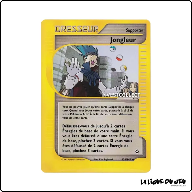 Peu commune - Pokemon - Aquapolis - Jongleur 126/147