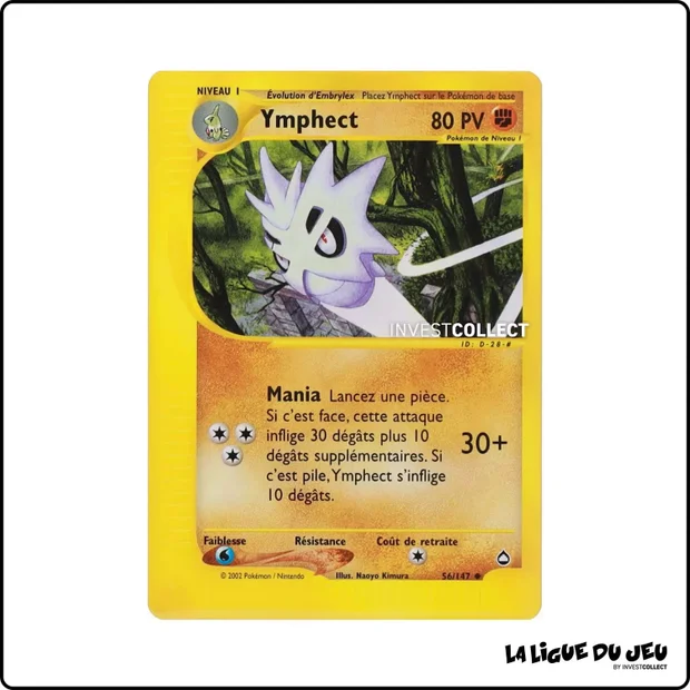Peu commune - Pokemon - Aquapolis - Ymphect 56/147