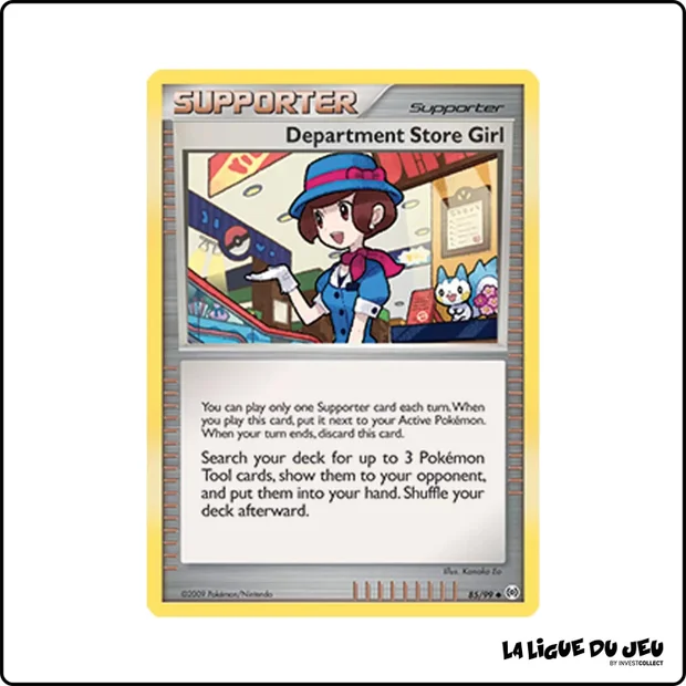 Peu commune - Pokemon - Arceus - Department Store Girl 85/99