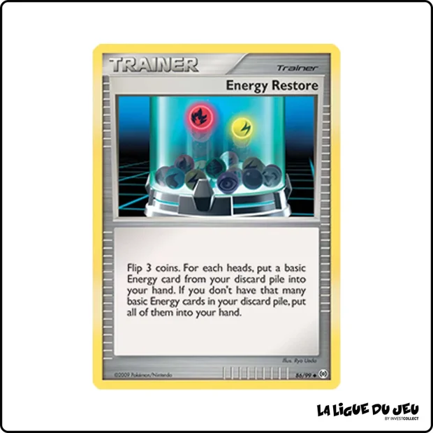 Peu commune - Pokemon - Arceus - Energy Restore 86/99