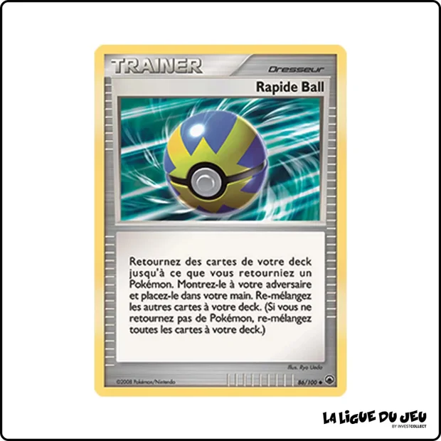 Peu commune - Pokemon - Aube Majestueuse - Rapide Ball 86/100
