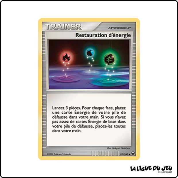 Peu commune - Pokemon - Aube Majestueuse - Restauration d'énergie 81/100