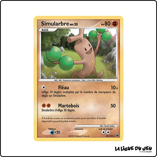 Peu commune - Pokemon - Aube Majestueuse - Simularbre 48/100