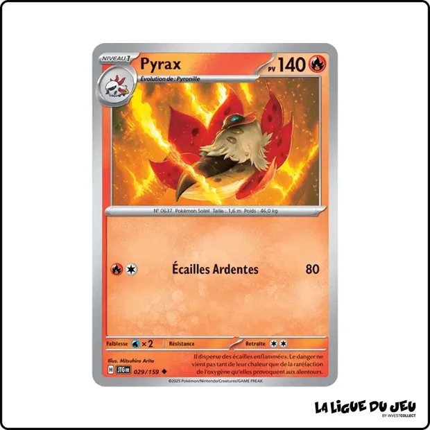 Peu commune - Pokemon - Aventures Ensemble - Pyrax 29/159