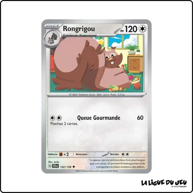 Peu commune - Pokemon - Aventures Ensemble - Rongrigou 132/159