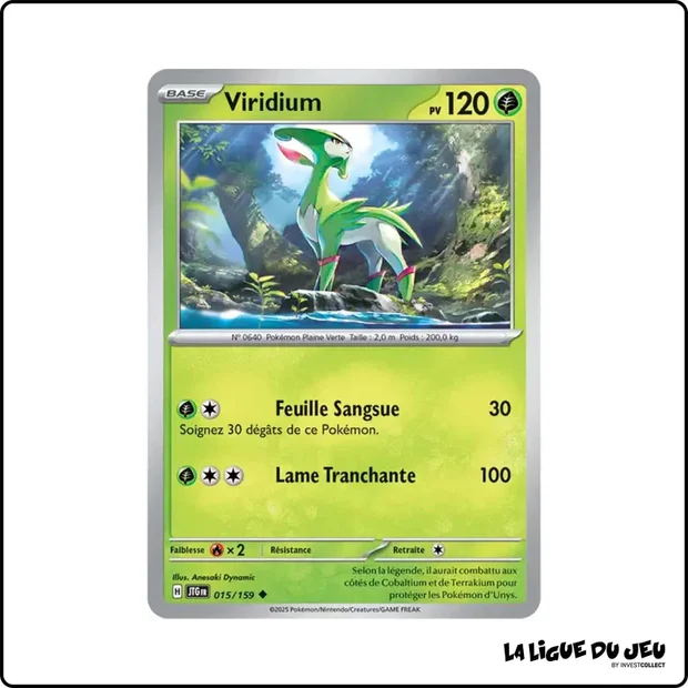 Peu commune - Pokemon - Aventures Ensemble - Viridium 15/159