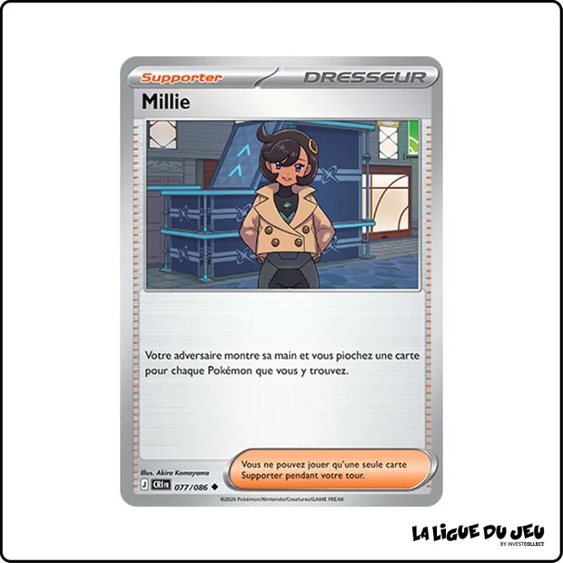 Peu commune - Pokemon - Chaos Ascendant - Millie 77/86