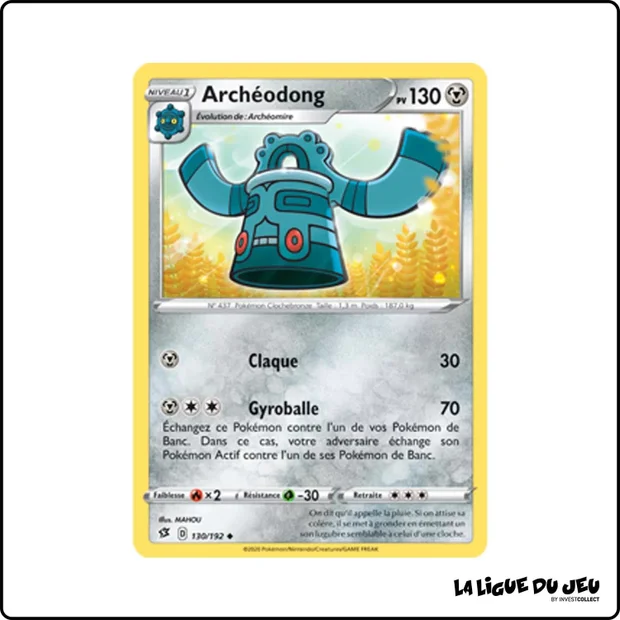 Peu commune - Pokemon - Clash des Rebelles - Archéodong 130/192