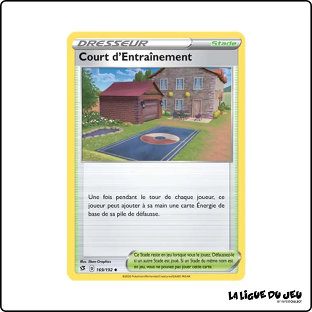 Peu commune - Pokemon - Clash des Rebelles - Court d'Entraînement 169/192