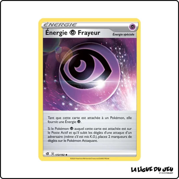 Peu commune - Pokemon - Clash des Rebelles - Énergie Psy Frayeur 172/192