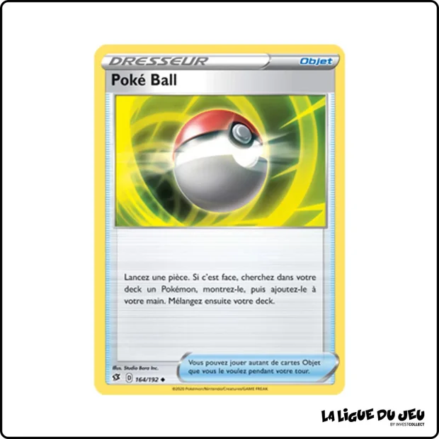 Peu commune - Pokemon - Clash des Rebelles - Poké Ball 164/192