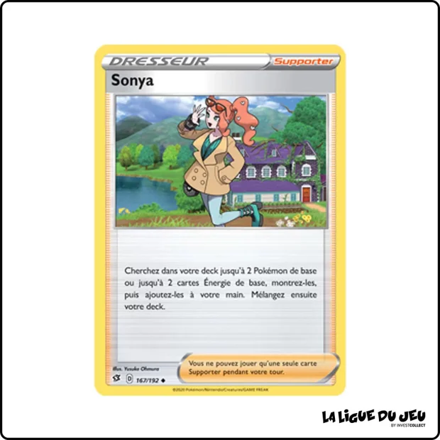 Peu commune - Pokemon - Clash des Rebelles - Sonya 167/192