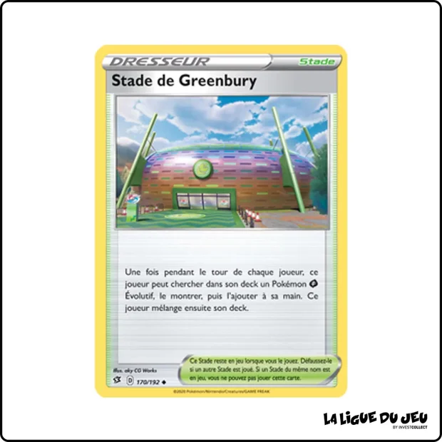 Peu commune - Pokemon - Clash des Rebelles - Stade de Greenbury 170/192