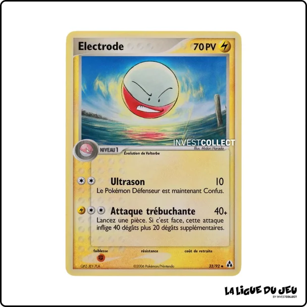 Peu commune - Pokemon - Créateurs de Légendes - Electrode 32/92