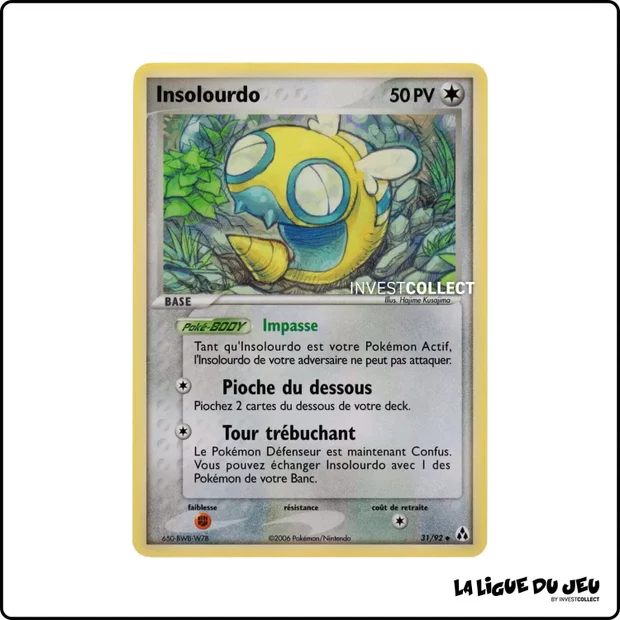 Peu commune - Pokemon - Créateurs de Légendes - Insolourdo 31/92