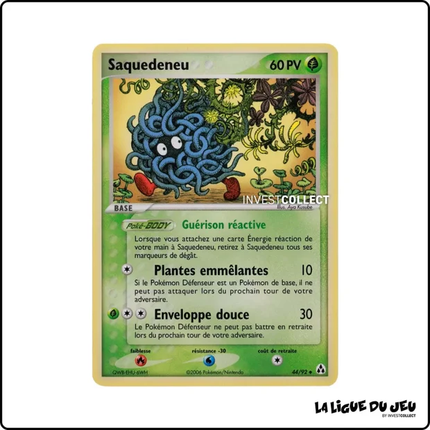 Peu commune - Pokemon - Créateurs de Légendes - Saquedeneu 44/92