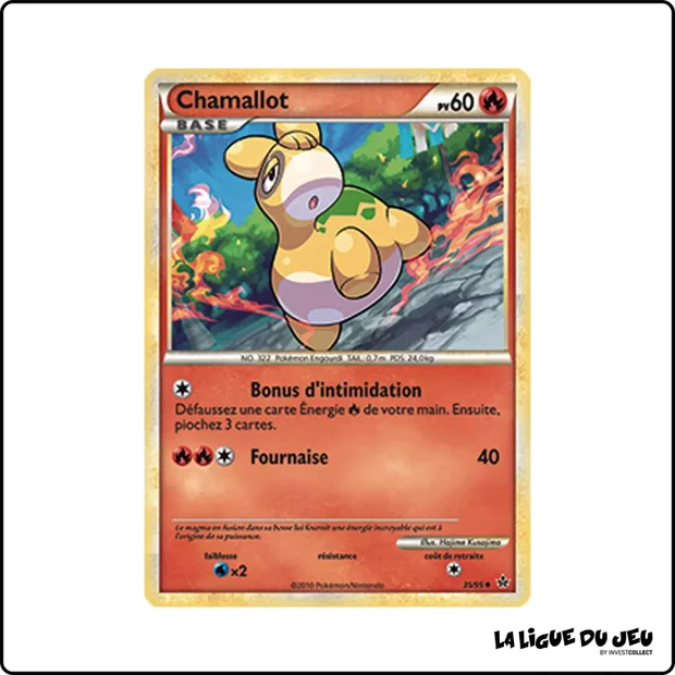 Peu commune - Pokemon - Déchaînement - Chamallot 35/95