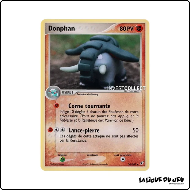 Peu commune - Pokemon - Deoxys - Donphan 30/107