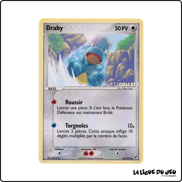 Peu commune - Pokemon - Deoxys - Draby 52/107