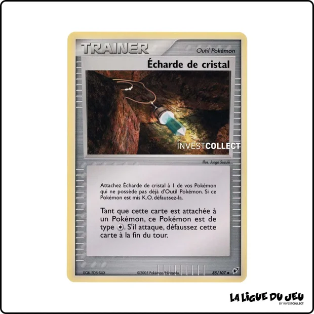Peu commune - Pokemon - Deoxys - Écharde de cristal 85/107